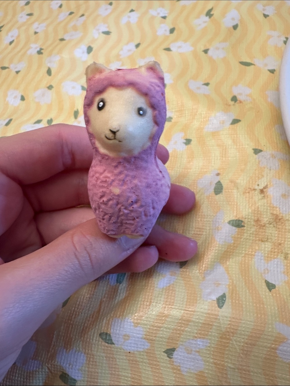 Plush Pink Alpaca Small squishy